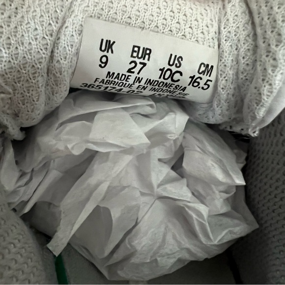 Kids Puma Smash White Shoe - Picture 8 of 9